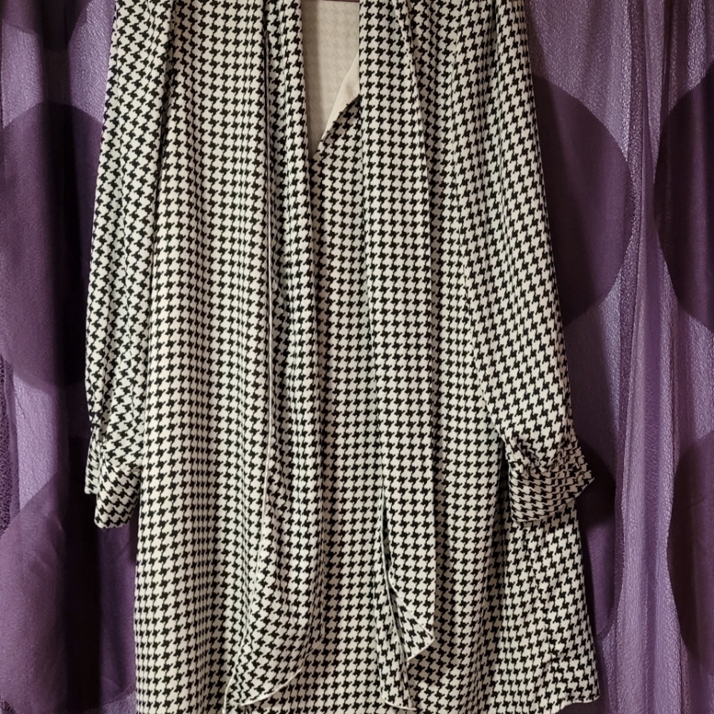 Houndstooth Tunic Dress